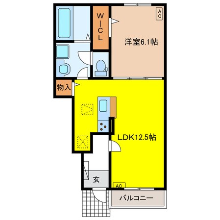 ファミリアの物件間取画像